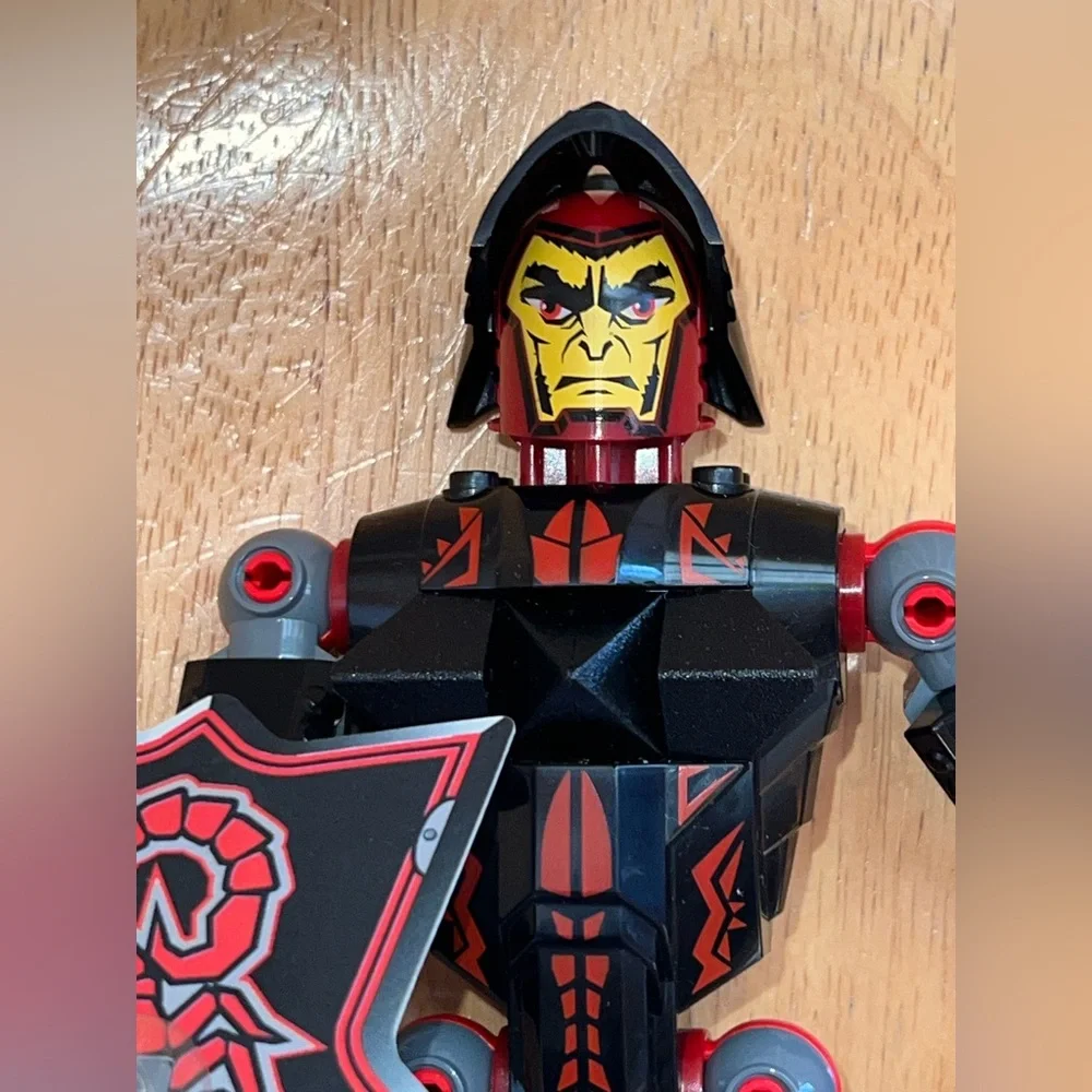 ⚔️Knights' Kingdom 8786 Vladek Complete Figure & Cards 37 40 42 Canister LEGO🛡️